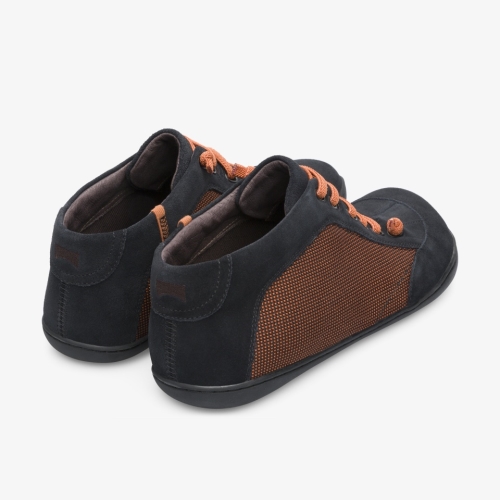 Camper Peu Mens Casual Shoes US-19089 Black / Brown Sale